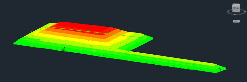 rilievo con drone per MONITORAGGIO LOTTO N.4 - MARGHERA AZOTATI