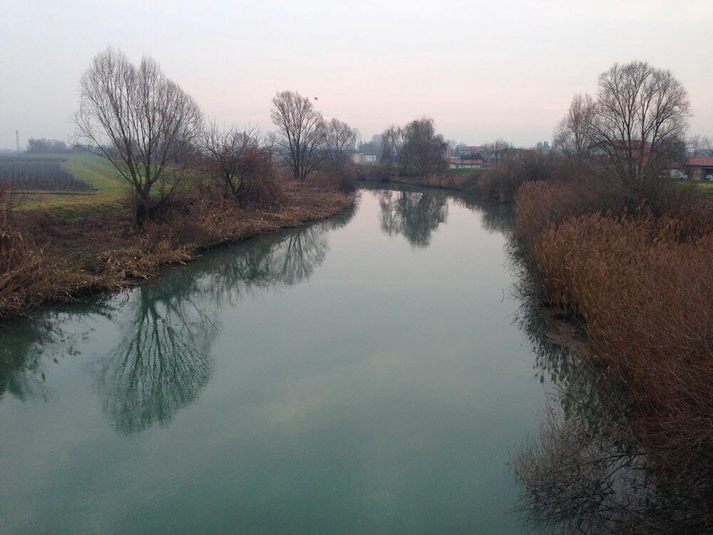 Rilievi tecnici di fiumi - Canale Malgher