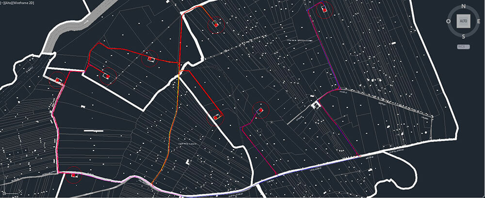 Rilievi per impianto eolico a Mazara