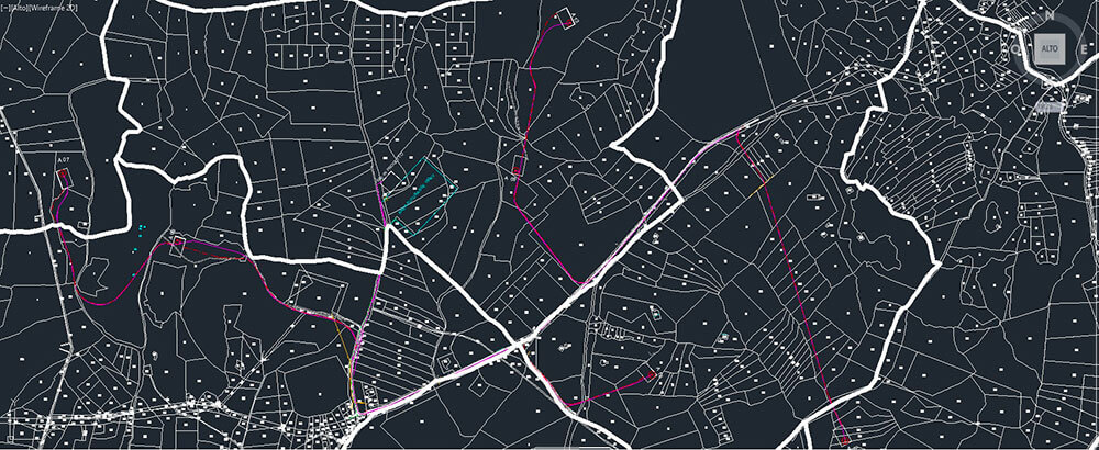 Rilievi per impianto eolico a Vaglio
