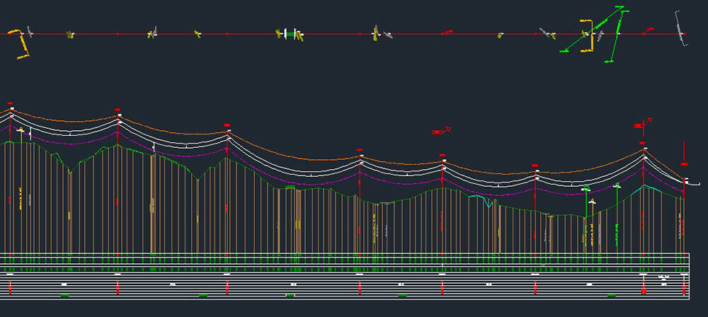 Rilievi tecnici per linee elettriche - Mineo (CT)
